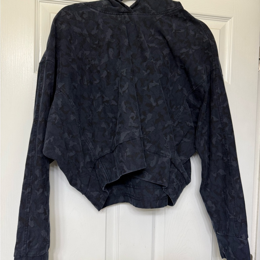 Athleta Black Pullover Hoodie